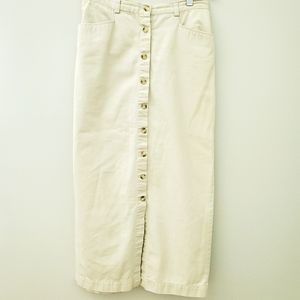 Gap Tan Maxi Skirt, Size 6